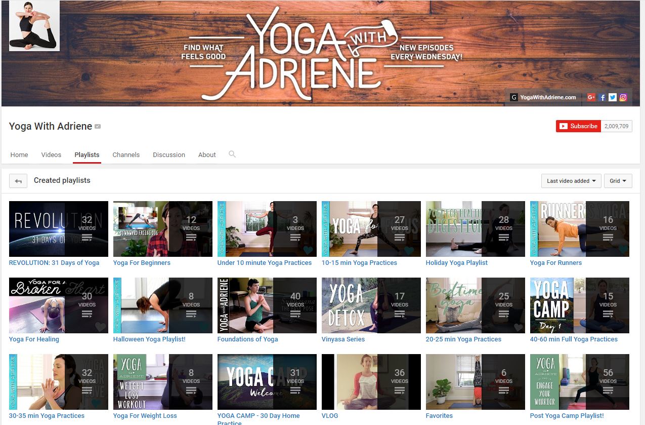 Yoga w Adriene