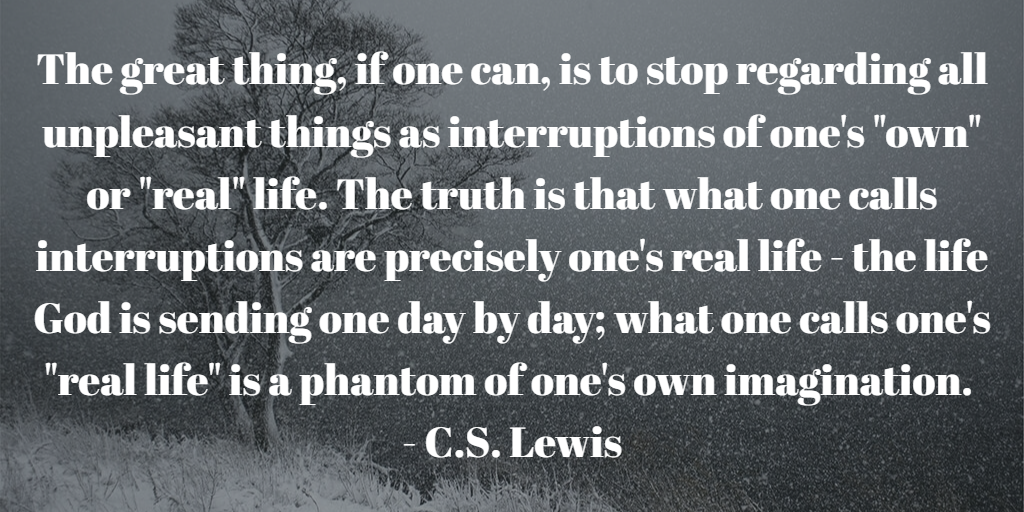 CS Lewis_Interruptions